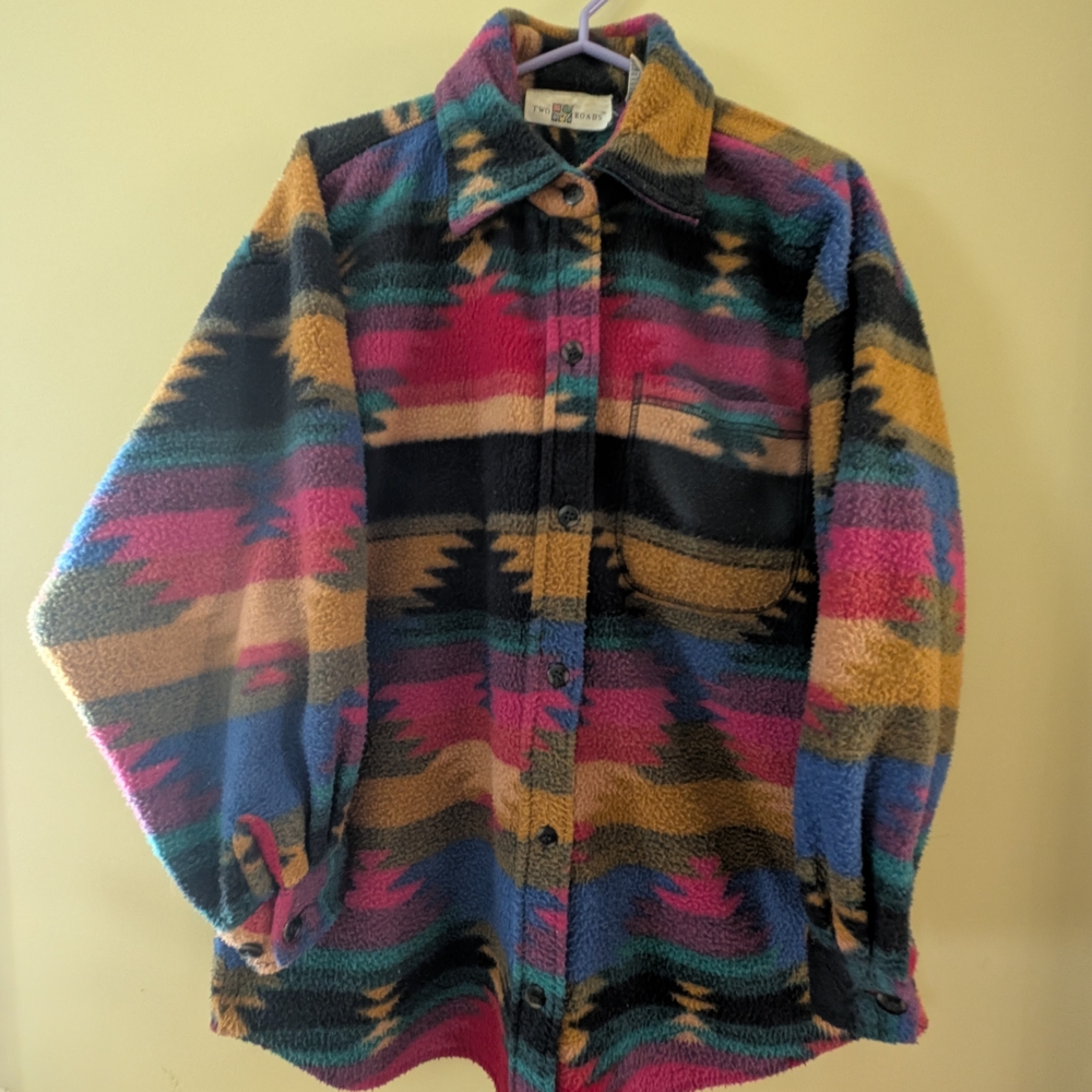 Colorful Southwestern Patterned Jacket